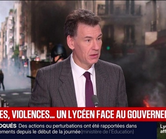 Replay BFM Grand Soir - Blocages, violences... Un lycéen face au gouvernement - 02/10