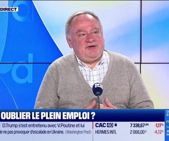 Replay Le débat - Nicolas Doze face à Jean-Marc Daniel : Faut-il oublier le plein-emploi ? - 11/11