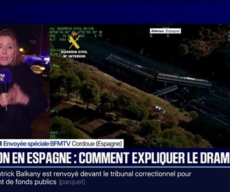 Replay 20H BFM - Collision de trains en Espagne: le bilan s'alourdit à au moins 40 morts
