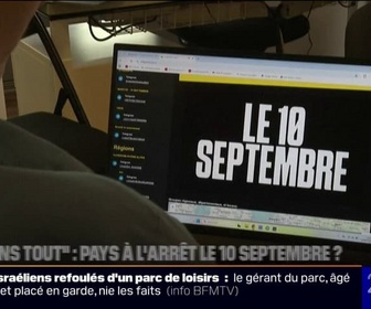 Replay 20H BFM - Mobilisation du 10 septembre: la France à l'arrêt?