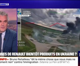 Replay 20H BFM - Renault envisage de produire des drones en Ukraine