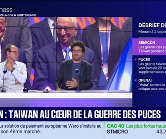 Replay Tech & Co, la quotidienne - SEMICON : Taiwan au cœur de la guerre des puces - 02/09