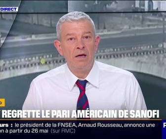 Replay Doze d'éco - Le ministre de l'Économie déplore l'investissement de 20 milliards de dollars annoncé par Sanofi aux États-Unis
