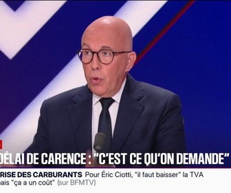 Replay BFM Politique - Retraites: Éric Ciotti, président de l'UDR et maire de Nice, est totalement opposé à la désindexation des pensions
