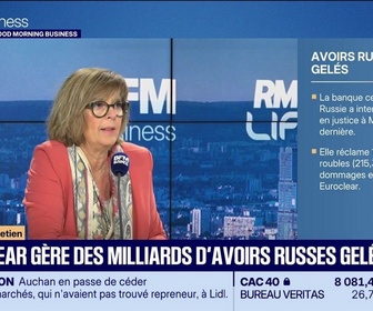 Replay Le grand entretien - Valérie Urbain (Euroclear) : Euroclear gère des milliards d'avoirs russes gelés - 25/09