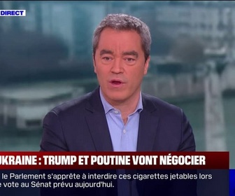 Replay Apolline de 9 à 10 - Négociations Trump/Poutine: La Russie a rempli tous ses objectifs fixés au début de la guerre en Ukraine, analyse Patrick Sauce (chef du service international de BFMTV)