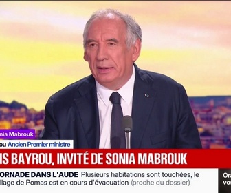 Replay 100% Mabrouk - Si on annule la dette, le pays ne peut plus fonctionner, juge François Bayrou, ex-Premier ministre