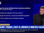 Replay BFM Grand Soir - Toussaint, Pâques... faut-il laïciser le nom des vacances scolaires ? - 02/10